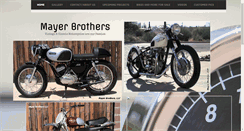 Desktop Screenshot of mayerbrothers.net